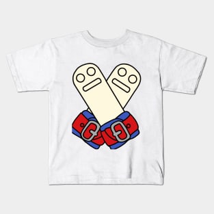 Heart Gymnastics Grips Kids T-Shirt